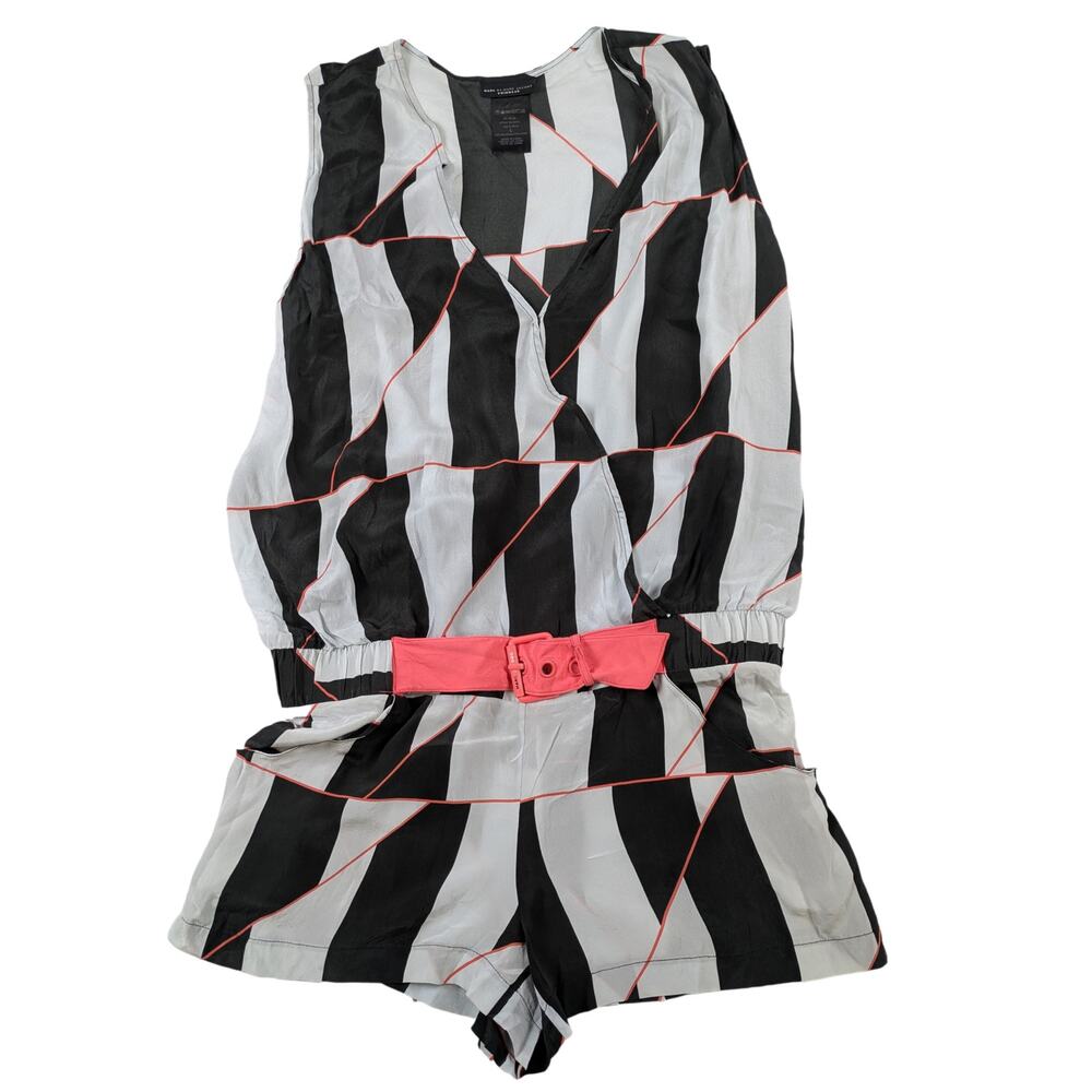 Marc by Marc Jacobs Silk Romper Swimwear Size Large
